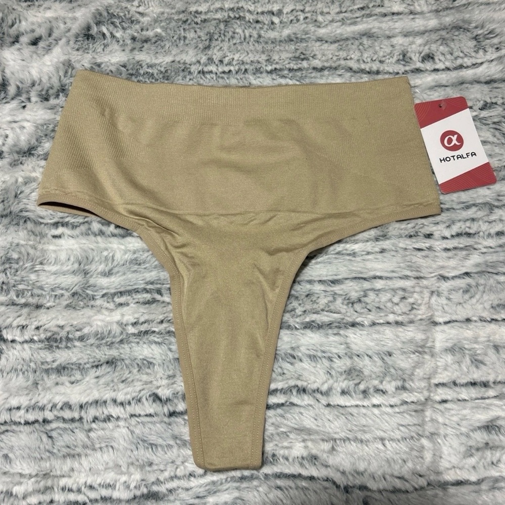 Women's Tan Shapewear Thong